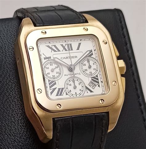 orologio cartier santos uomo usato|used cartier santos watches.